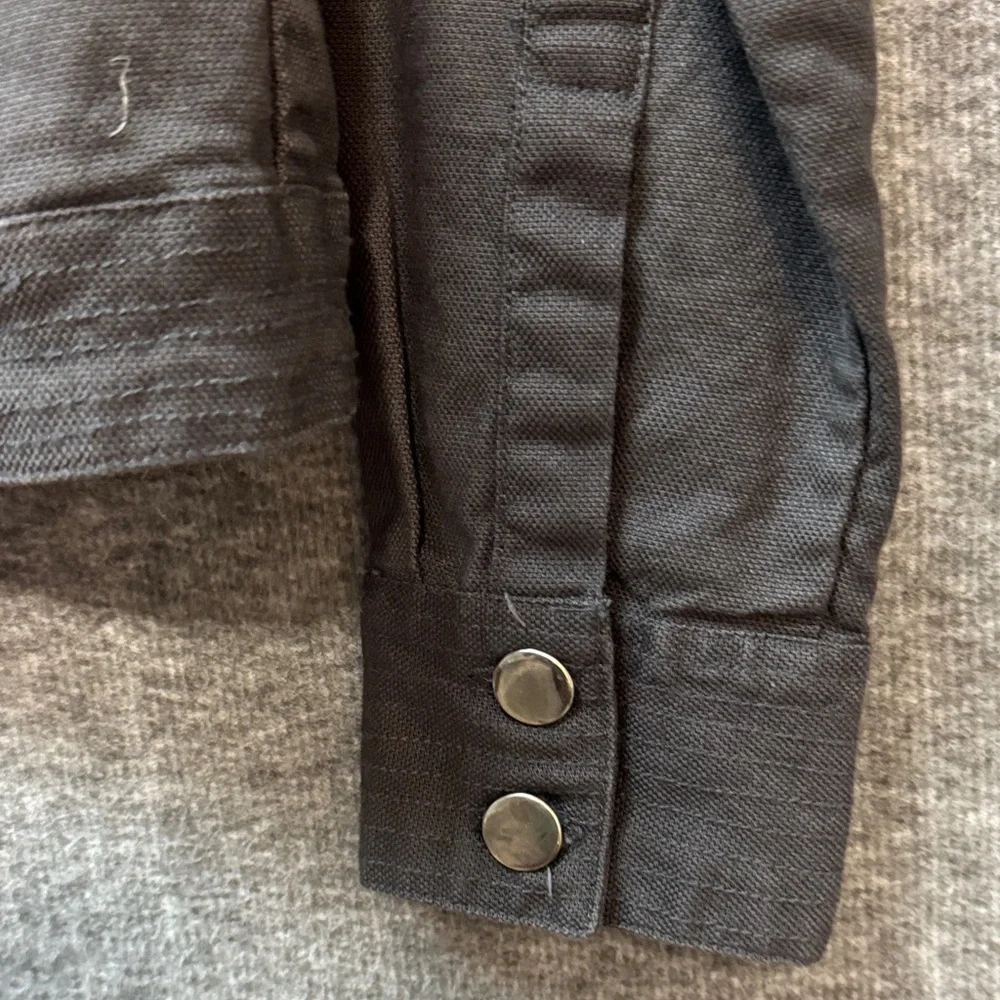 Chic Grey Zip Utility Jacket - Picture 7 of 11